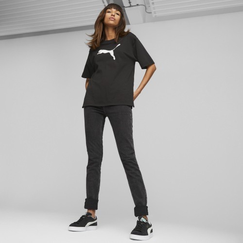 Женская футболка Puma Her Tee чёрная 673107 01
