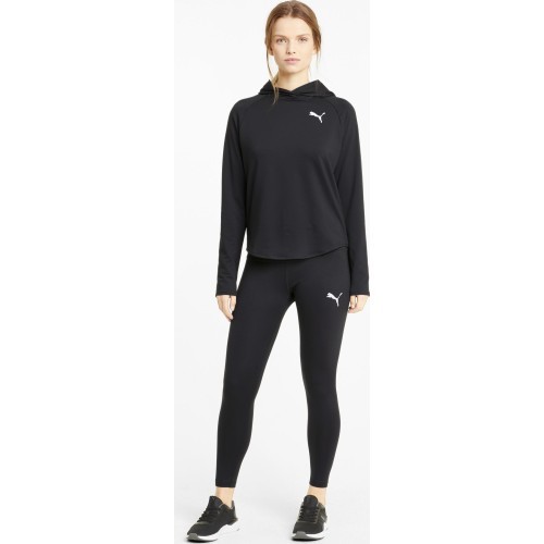 Puma Active Hoodie women's sweatshirt Black 586858 01
