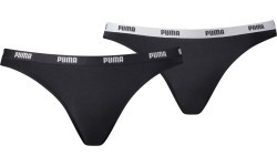 Puma Women Bikini Black 907847 03 sieviešu apakšveļa