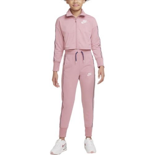 Спортивный костюм для девочек Nike NSW HW Trk Suit розовый DD6302 698