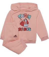 Adidas I Over Jog FL bērnu sporta tērps, rozā H65815