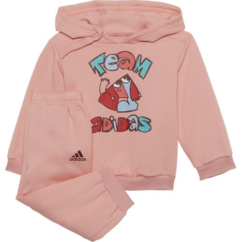 Детский спортивный костюм Adidas I Over Jog FL, розовый H65815