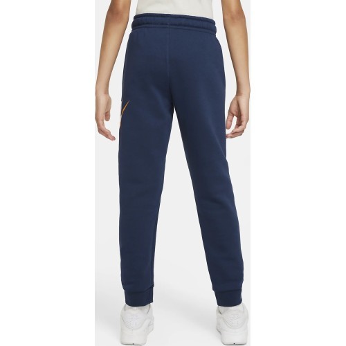 Штаны подростковые Nike B NSW Club + HBR Pant, тёмно-синие CJ7863 414