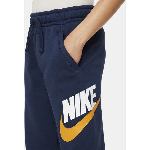 Nike B NSW Club + HBR Pant bikses pusaudžiem, tumši zilas CJ7863 414