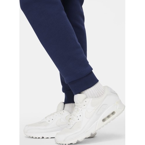 Штаны подростковые Nike B NSW Club + HBR Pant, тёмно-синие CJ7863 414