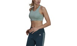 Adidas W 3S BT sporta krūšturis sievietēm, zaļš GM7167