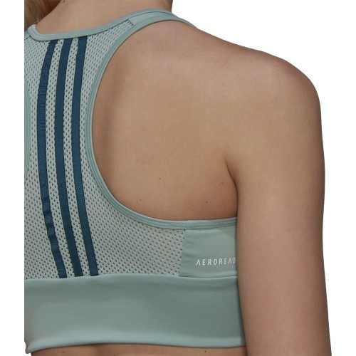 Adidas W 3S BT Women's Sports Bra Green GM7167