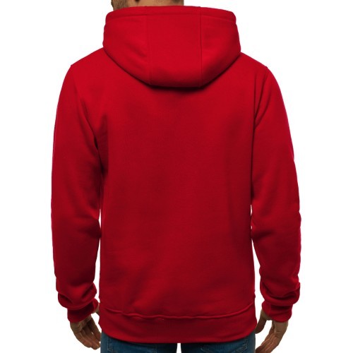 J.Style Fleece Red vīriešu džemperis 68B2009-18
