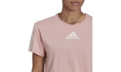 Adidas W TC Crop Tee women's top pink HD9353