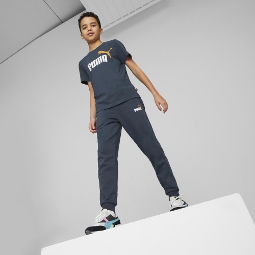 Puma bikses pusaudžiem Ess + 2 Col Logo Pants Blue 586988 16