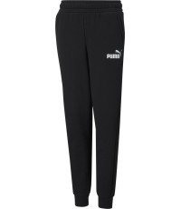 Puma sporta bikses pusaudžiem Ess Logo Pants Fl Black 586973 01