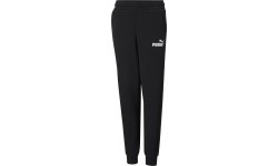 Puma sporta bikses pusaudžiem Ess Logo Pants Fl Black 586973 01