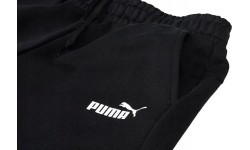 Puma sporta bikses pusaudžiem Ess Logo Pants Fl Black 586973 01