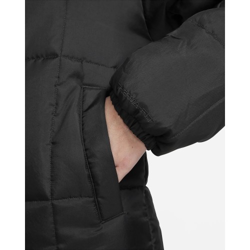 Женская куртка Nike W NSW TF Thrmr Clsc Parka, чёрная, FB7675 010