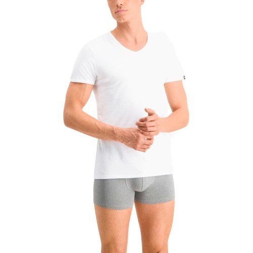 Puma vīriešu T-krekls Basic 2p V-N White