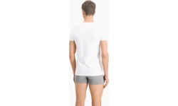 Puma Men's T-Shirt Basic 2p V-N White