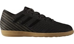 Детские футбольные бутсы Adidas Nemeziz 17.4 In J S черные CG3389