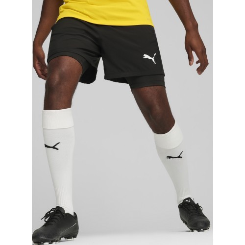 Puma TeamGoal 2in1 futbola šorti, melni 658774 03