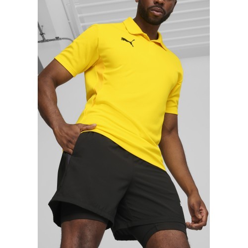 Футбольные шорты Puma TeamGoal 2in1, чёрные 658774 03