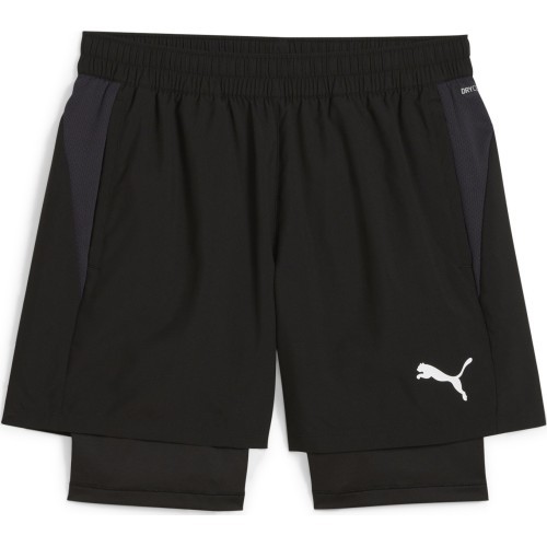 Puma TeamGoal 2in1 Football Shorts Black 658774 03