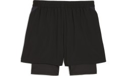 Puma TeamGoal 2in1 futbola šorti, melni 658774 03