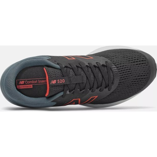 New Balance M520V7 vīriešu apavi, melni pelēki M520CB7
