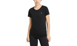 Женская футболка Puma Performance Te, чёрная 520311 01