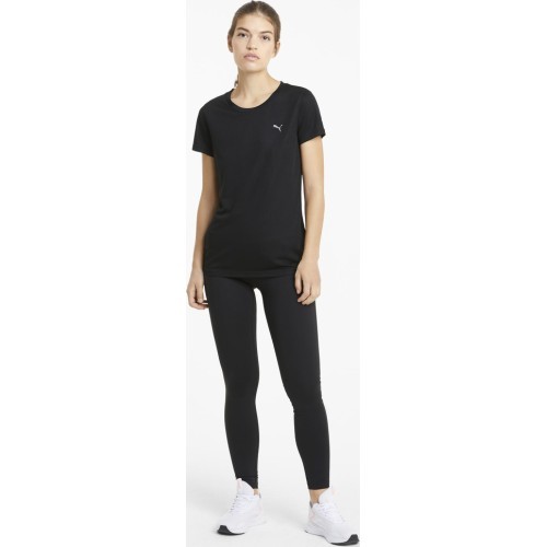 Женская футболка Puma Performance Te, чёрная 520311 01