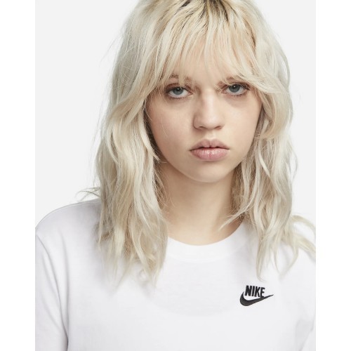 Женская футболка Nike W NSW Club SS Tee White DX7902 100