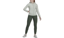 Adidas W Lin FT TS women's tracksuit, green HT7520