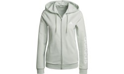 Женский спортивный костюм Adidas W Lin FT TS, зелёный HT7520