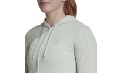 Adidas W Lin FT TS sieviešu sporta tērps, zaļš HT7520