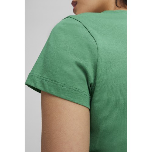 Puma ESS+ Script Tee Women's Shirt Green 679315 86