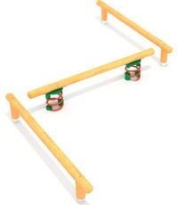 Wooden Balance Bars Model GT-0078
