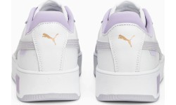 Puma Carina Street Women's Shoes White Olive 389390 07