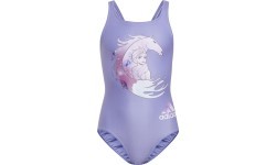 Adidas YG Frozen Suit meiteņu peldkostīms, violets