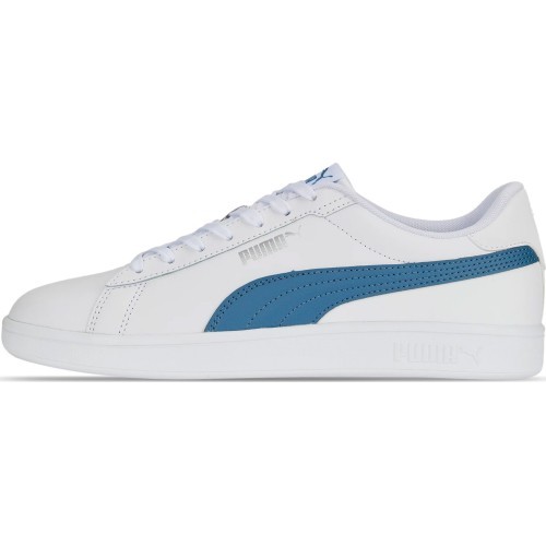 Puma Smash 3.0 L White Blue Men's Sneakers 390987 07