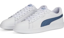 Puma Smash 3.0 L White Blue vīriešu apavi 390987 07