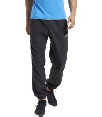Reebok Workout Fleece vīriešu bikses, melnas