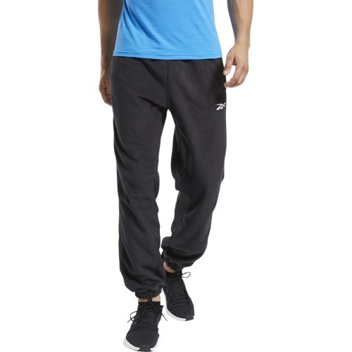 Reebok Workout Fleece vīriešu bikses, melnas