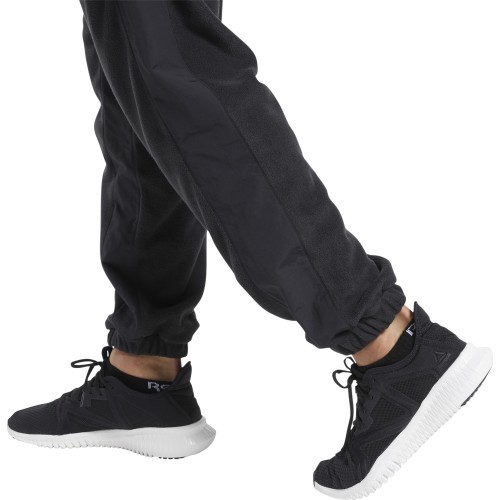 Reebok Workout Fleece vīriešu bikses, melnas