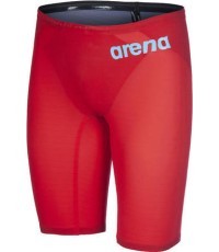 Competition Swimming Trunks Arena M Carbon AIR² Jammer, Red - 45