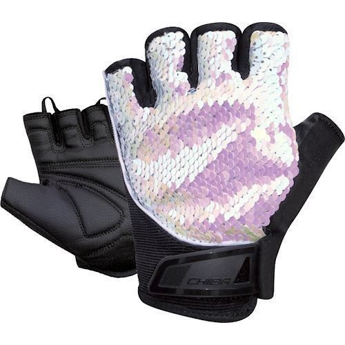 Chiba 40968 Lady Glamour fitnesa cimdi (gaiši rozā)