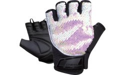 Chiba 40968 Lady Glamour Fitness Gloves (Light Pink)