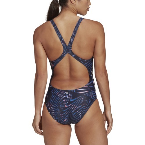 Adidas Souleaf 3S Women's Swimsuit Blue HA6001