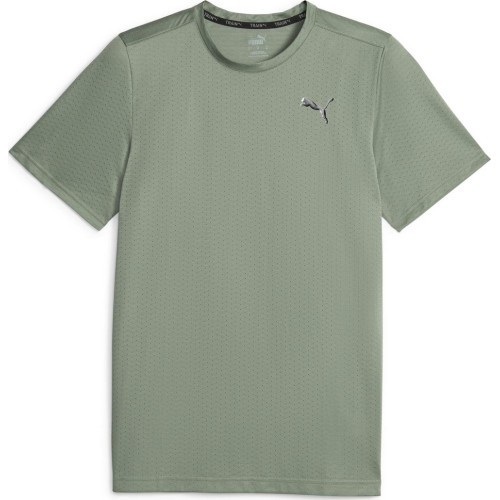 Мужская тренировочная футболка Puma Train Fav Blaster зелёная 522351 40