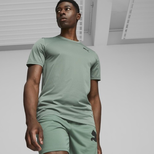 Puma Train Fav Blaster vīriešu treniņu krekls, zaļš 522351 40