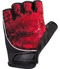 Chiba 40968 Lady Glamour fitnesa cimdi (sarkani)