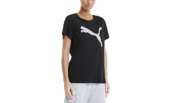 Puma Evostripe Tee sieviešu blūze Black 585941 01