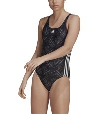 Adidas SH3.RO Solid S sieviešu peldkostīms melns GM3911